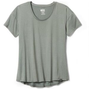 REI CO-OP Sahara Tee in Sage Gray Heather